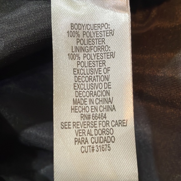 Black Slip Dress Spaghetti Strap Medium/large - Picture 13 of 14